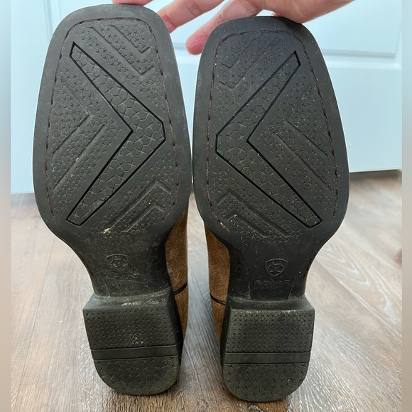 Ariat Youth Stars and Stripes American Flag Leather Cowboy Boots Size 5.5 Men - Picture 8 of 12